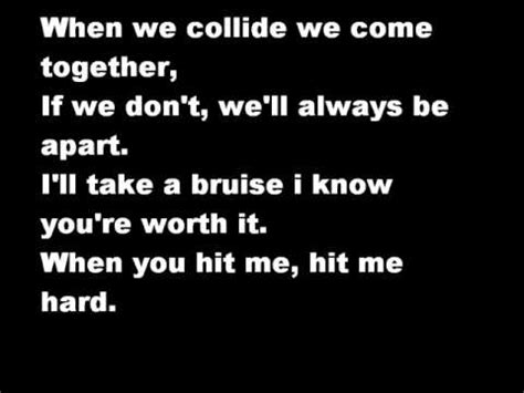 when we collide lyrics